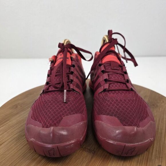 Inov-8 F-Lite 235 V2 Shoes Womens Size 8 Maroon Pink Powerheel Ropetec Training - Picture 3 of 16
